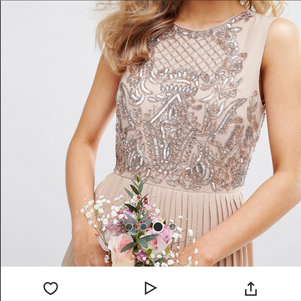 Asos Maya Embellished Maxi Dress